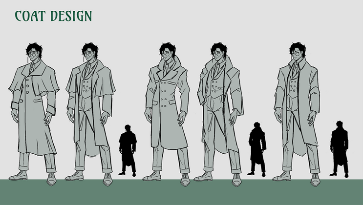 Eric, coat design
