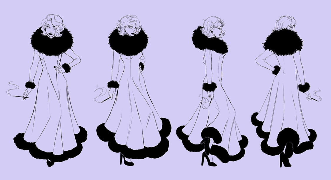 Original character turn around