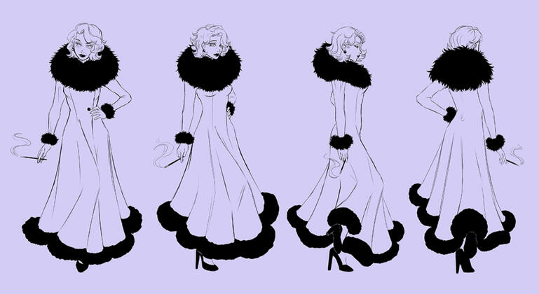 Diana, turn around