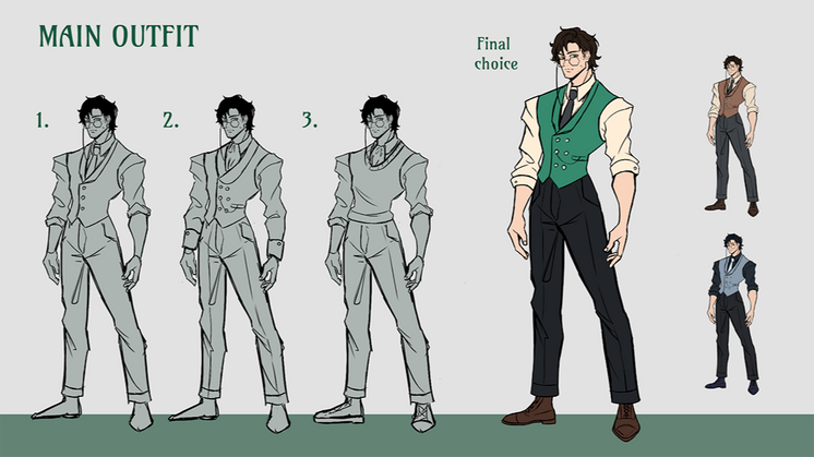 Eric, main outfit