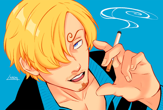 Sanji fanart from One Piece