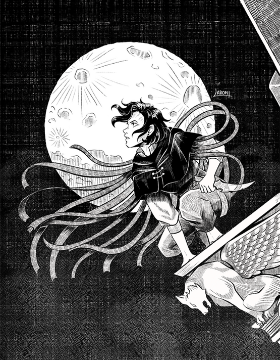 Fanart of Vin from Mistborn