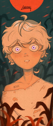 Original character bookmark