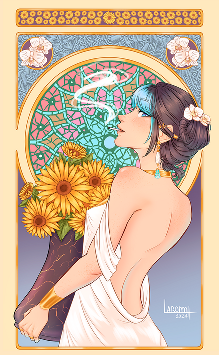 Art noveau commission