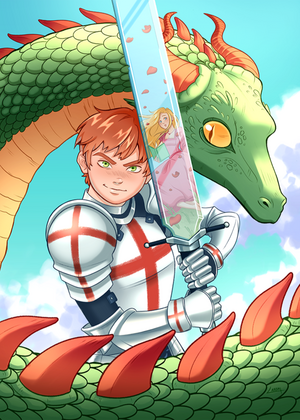 Sant Jordi fanart